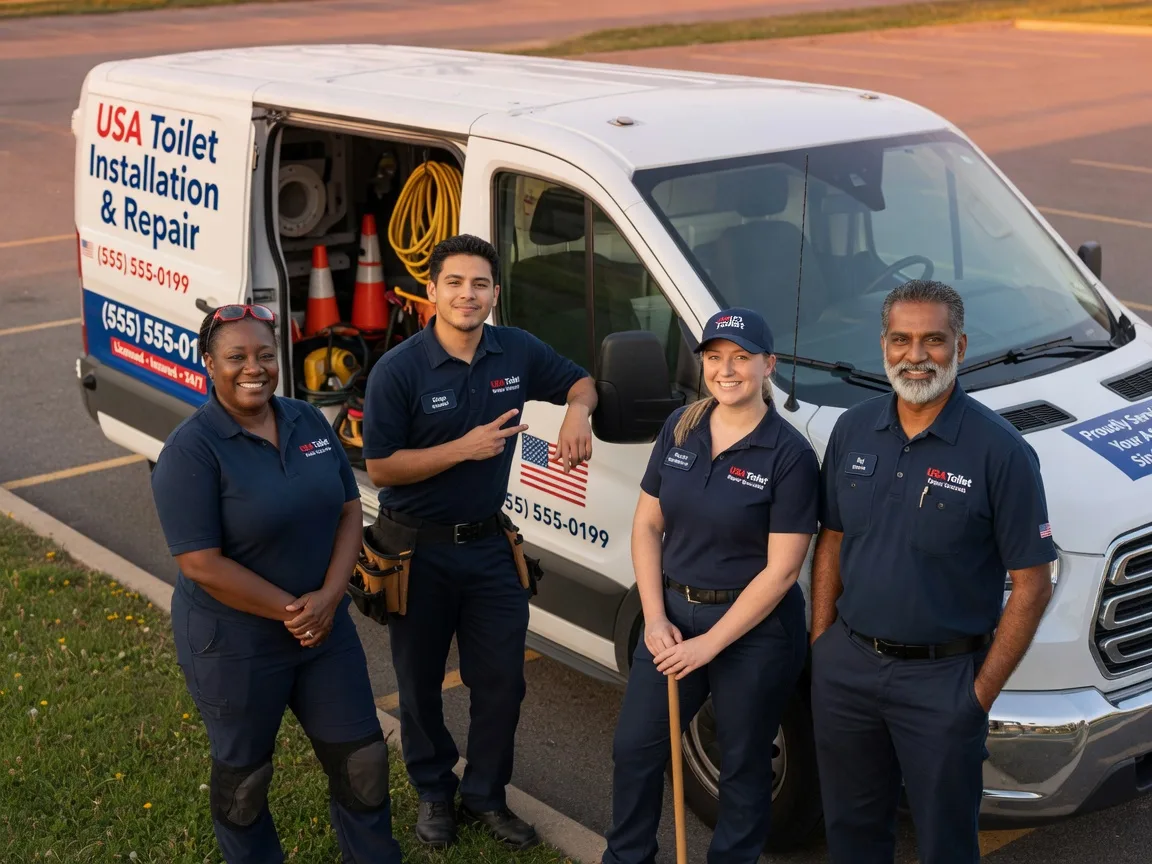 Toilet Installation company in Saint David, IL